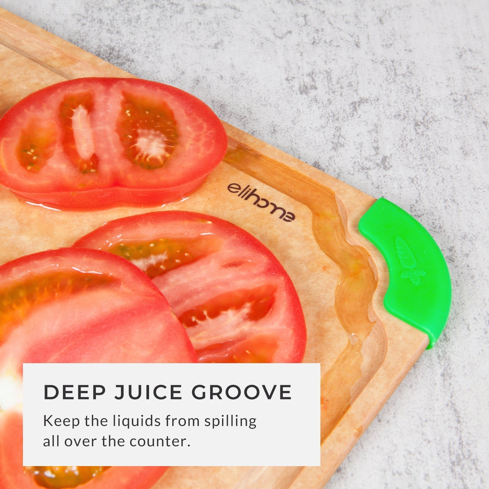 Cutting Board - Non Slip & Color Code - X Large (14 x 19 x 3/8)