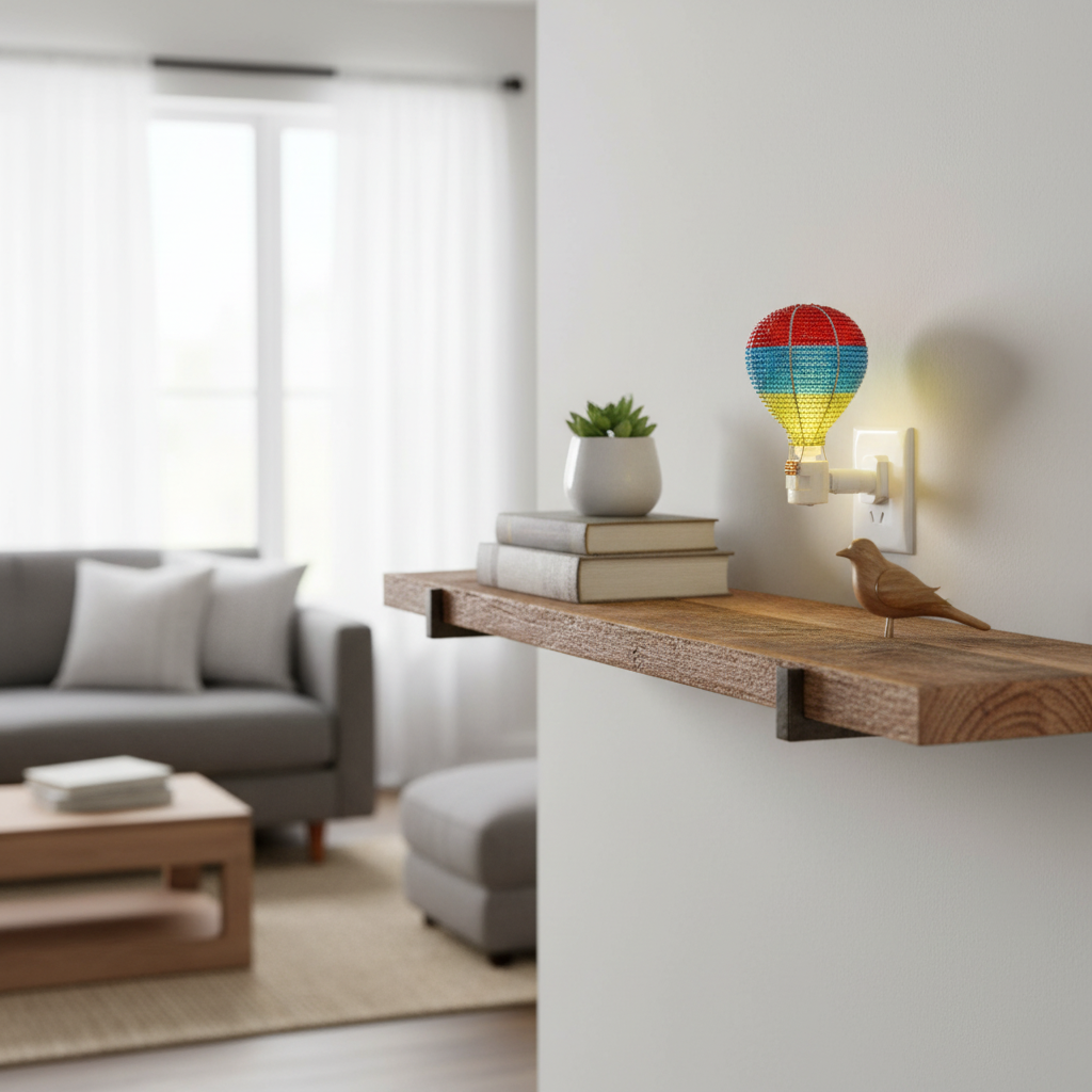 Hot Air Balloon Night Light (Set of 2)