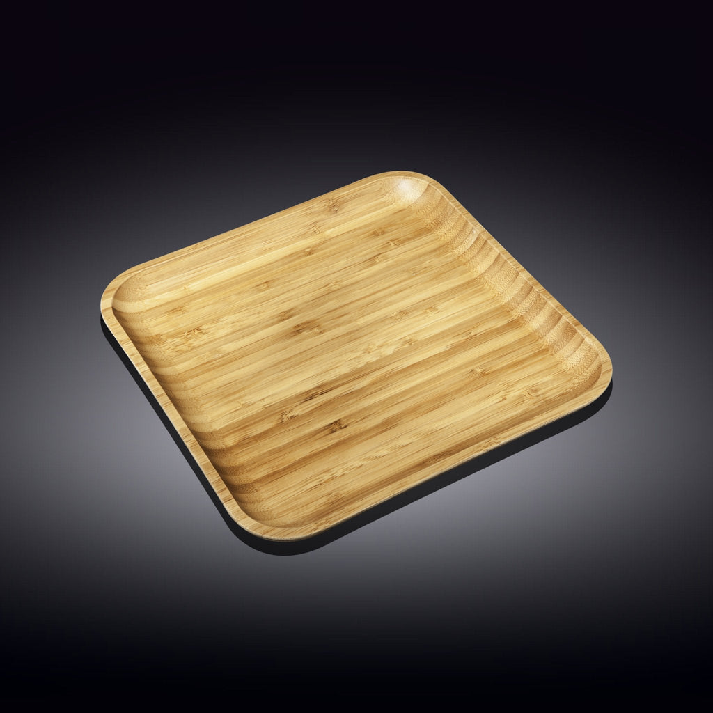 Bamboo Square Plate