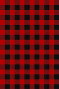Buffalo Plaid Red & Black Rug