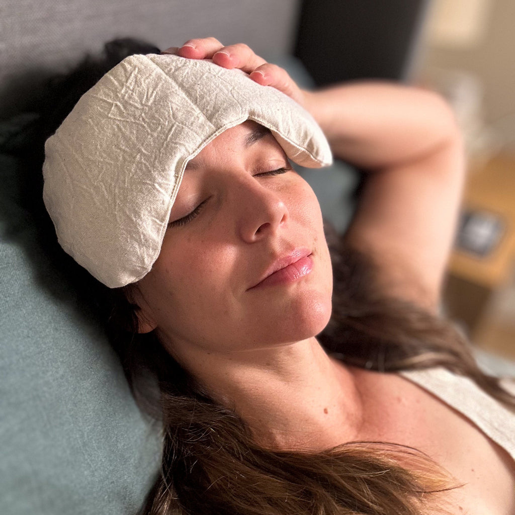 Eye Mask & Neck Wrap Bundle - Natural