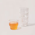 Stackable Glass Tumbler (Set of 4)