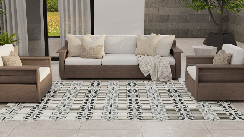 Moroccan Cool Silver Rug