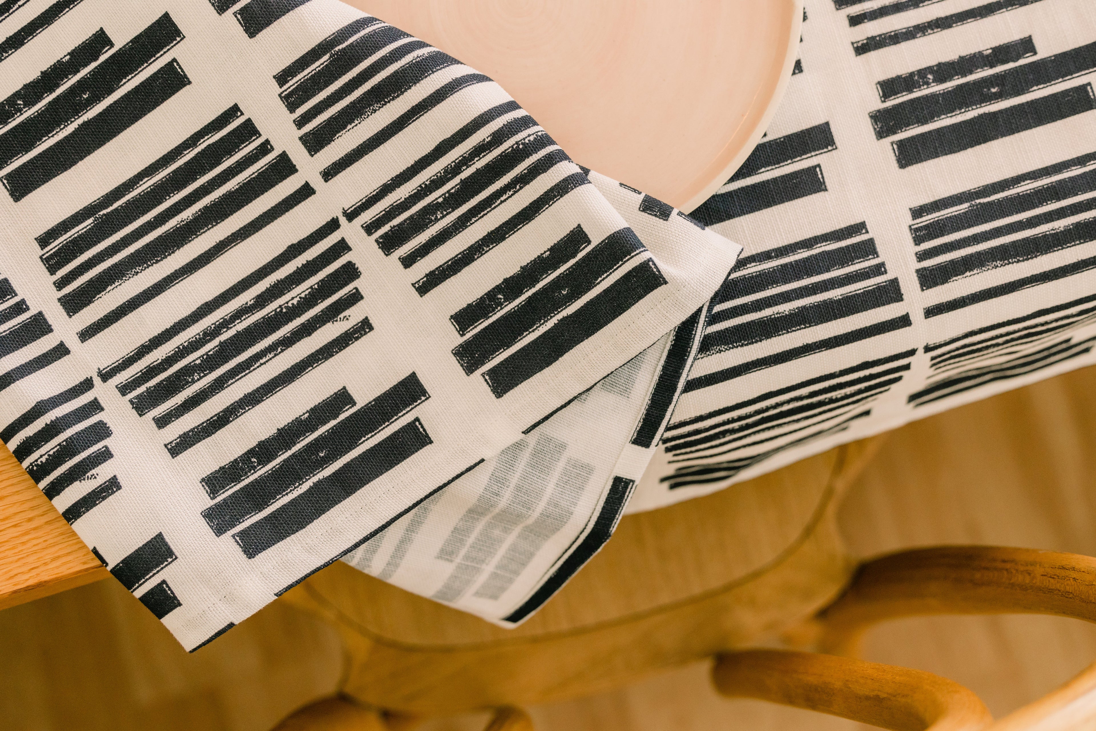 Marguerite in Indigo Tablecloth (70" x 90")