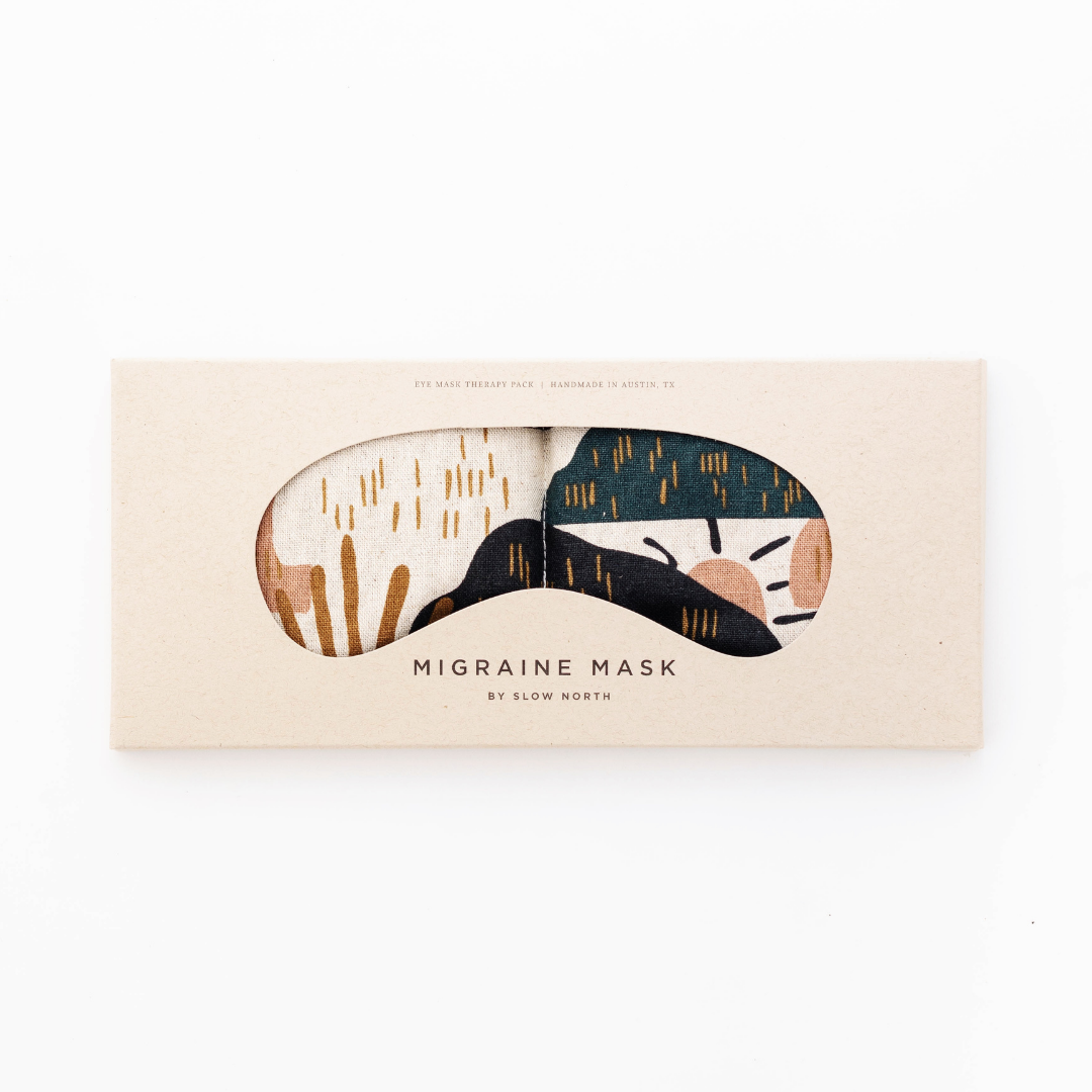 Eye Mask & Neck Wrap Bundle - Rainbow Hill
