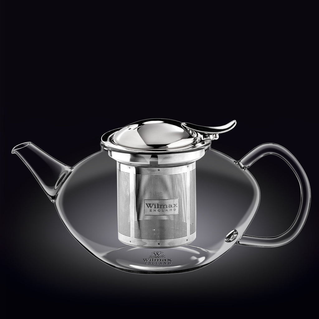 Thermo Glass Teapot | High Temperature & Shock Resistant (52 fl.oz./1550ml)