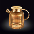 Amber Thermo Glass Teapot | High Temperature & Shock Resistant (54 fl.oz./1600ml)