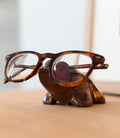 Indian Rosewood Turtle Eyeglasses Holder/Stand