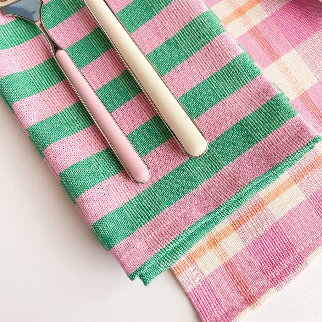 Archive NY Flora Stripe Napkins (Set of 4)