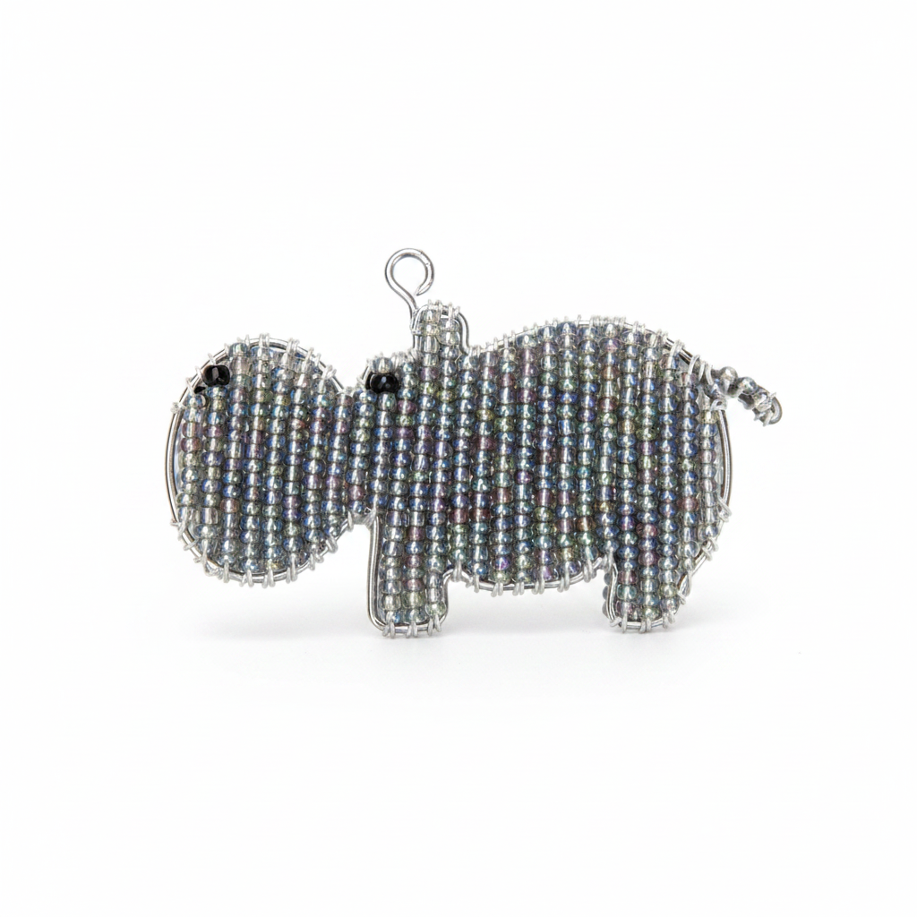 Hippo Keyring (Set of 6)