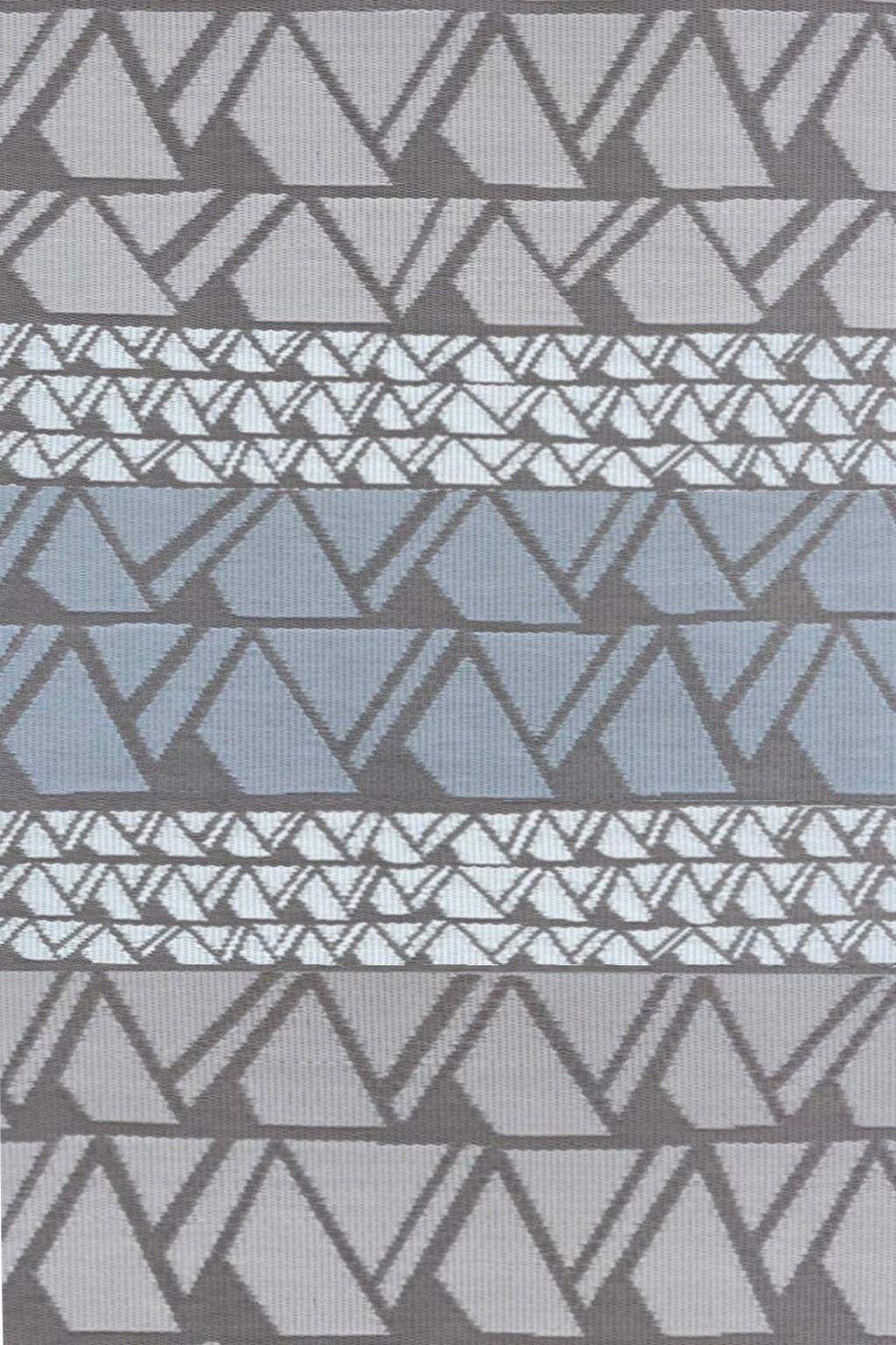 Zig Zag Grey Rug