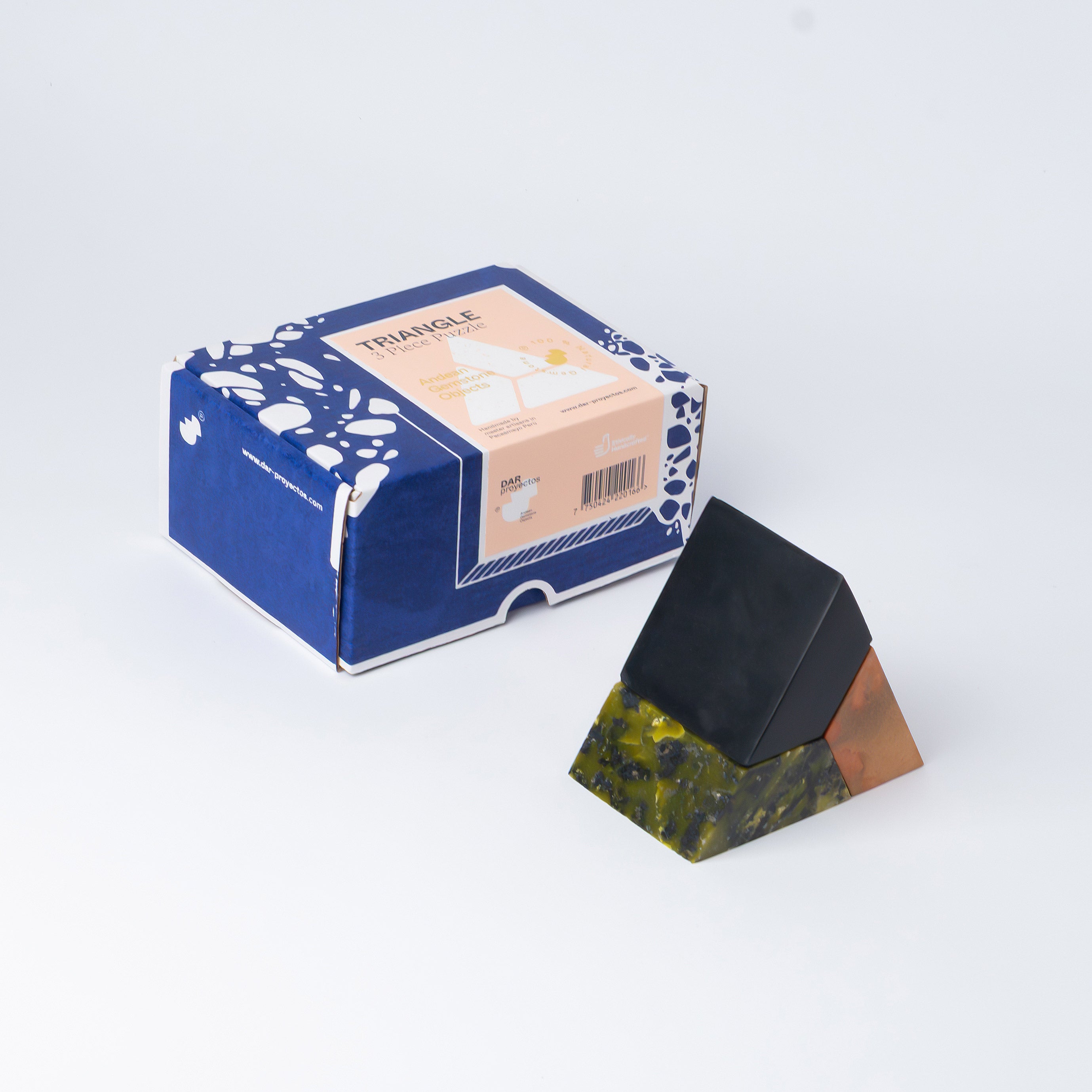 3D Triangle Gemstone Puzzle