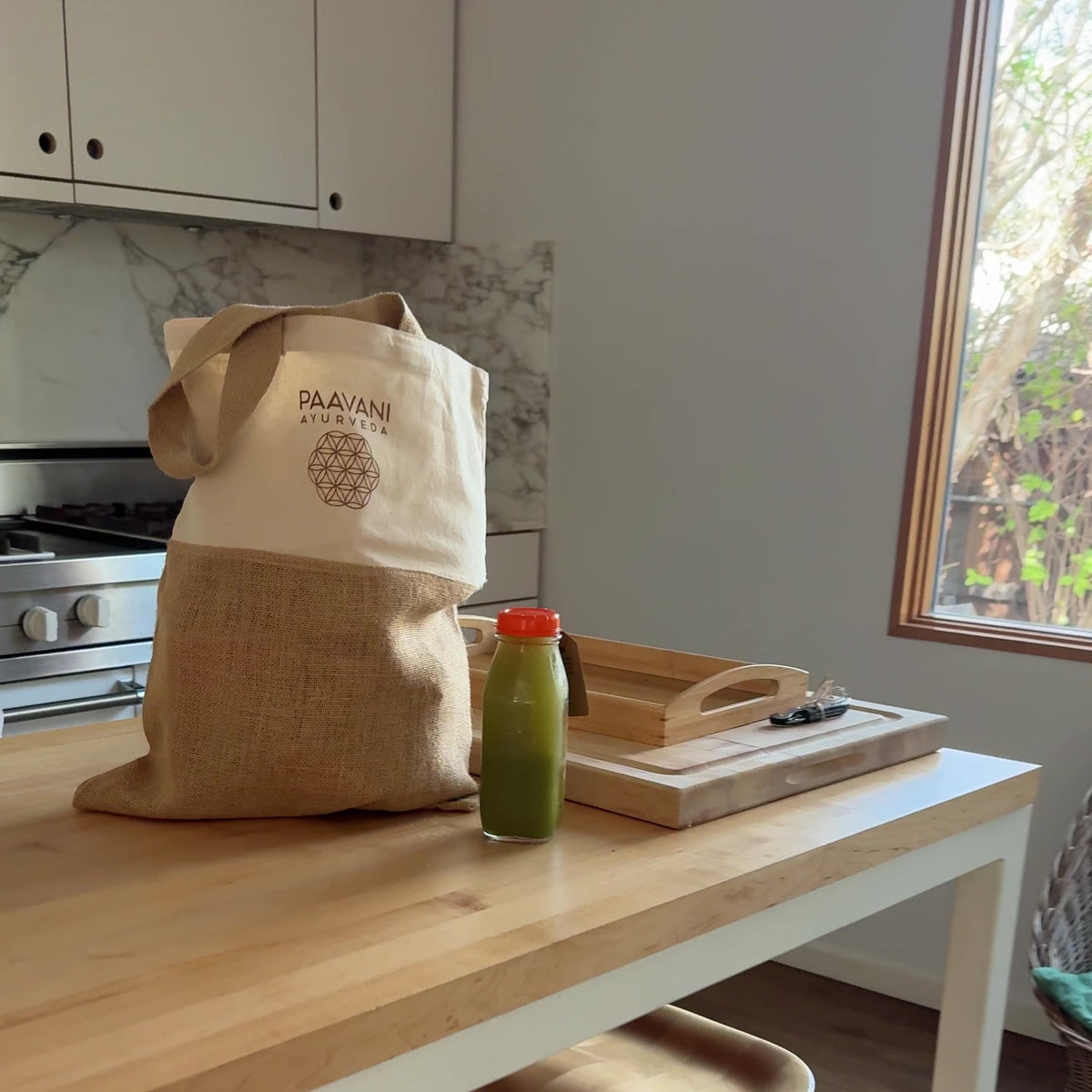 Eco-Friendly Carryall PAAVANI Tote Bag