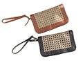 Raja Leather & Cane Wallet