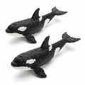 Orca Baby Beaded Figurine (Set of 2)