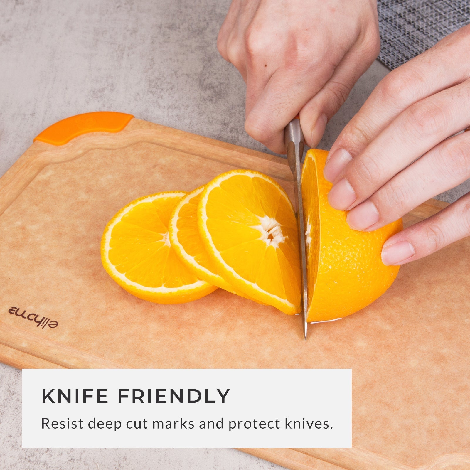 Premium Series Cutting Board - Non Slip & Color Code - Small (7 x 10 x 1/4)
