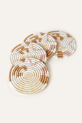Mixed Abstract Form Coasters (Set of 4)