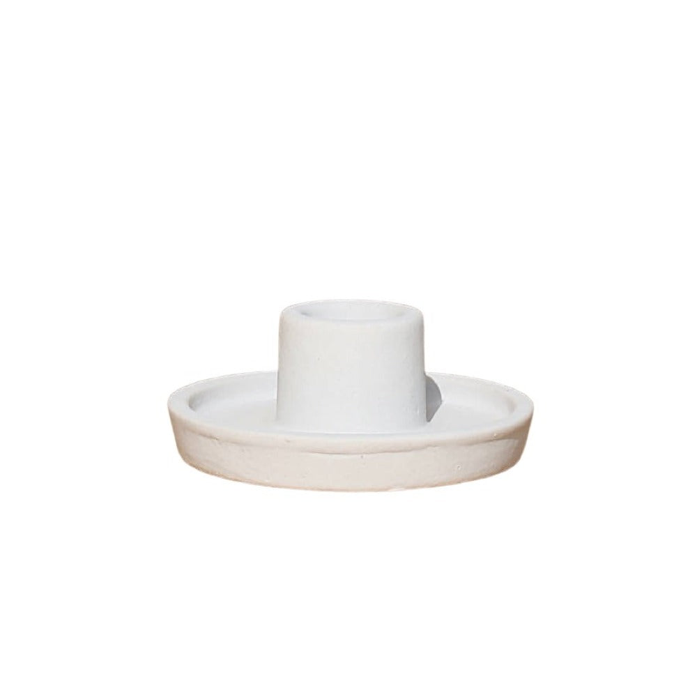 Whirl Ceramic Candle Holder (Set of 2)