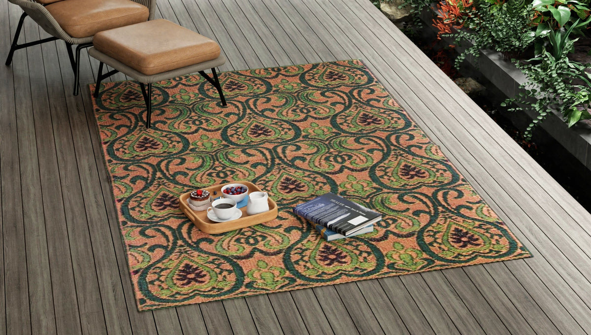 Oasis Medium Green Rug