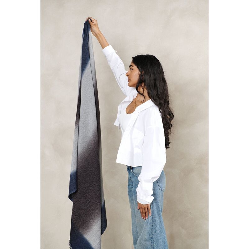 Handloom |Handspun Merino Throw Blanket