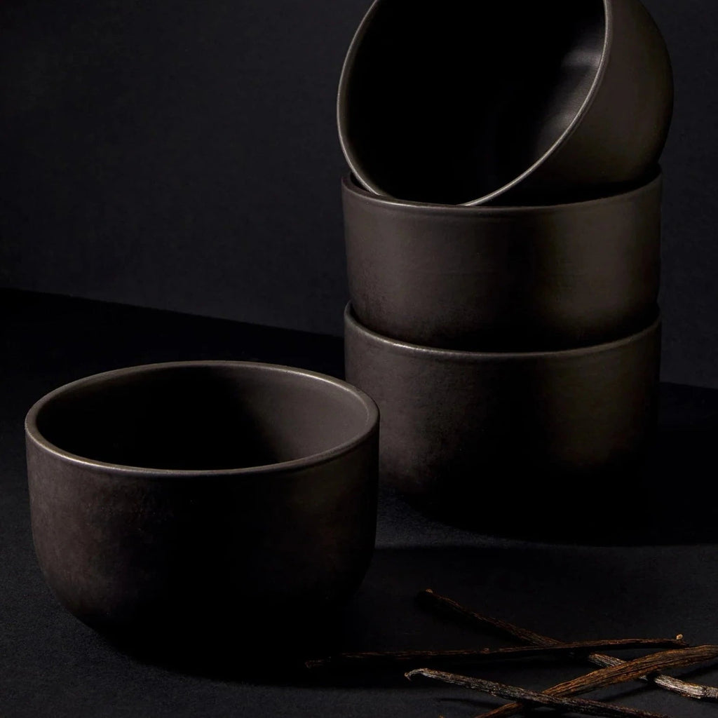 Tunisian Bowl- Matte Black