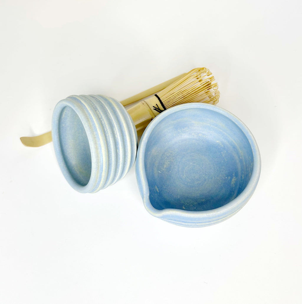 Hunny Matcha Bowl Set - Blue (Whisk & Mini Bowl Included)