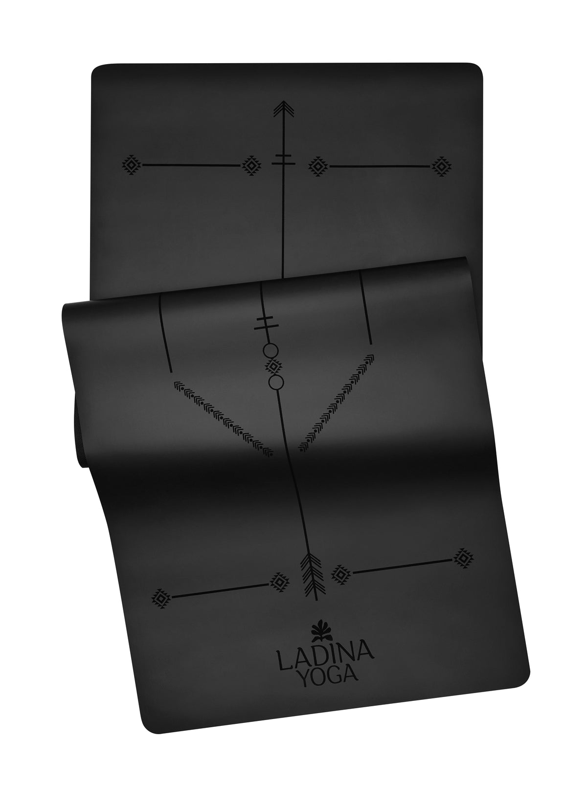Sustainable Yoga Mat - Warrior Black