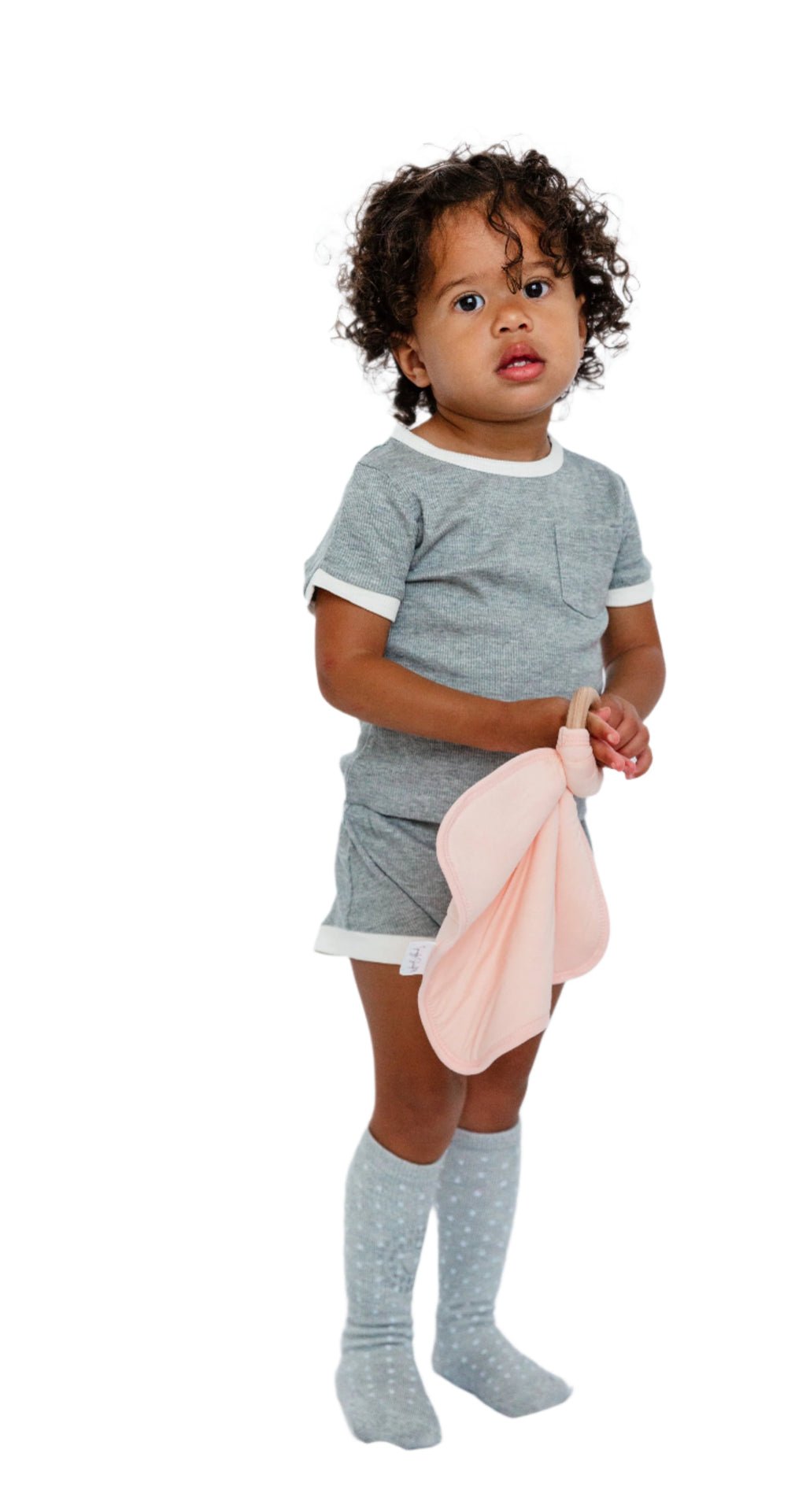 Ribbed Bamboo Shorts Set (2 Piece)
