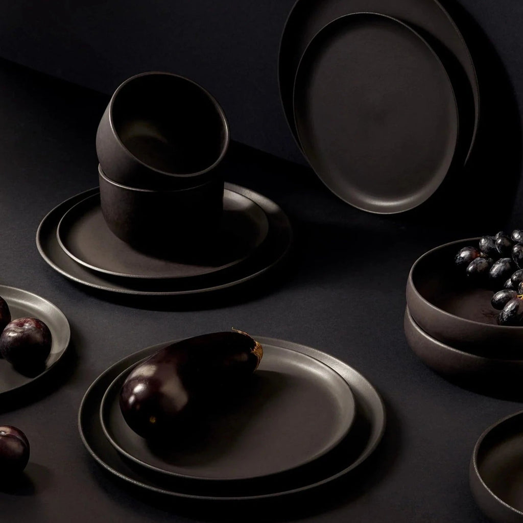 Tunisian Bowl- Matte Black