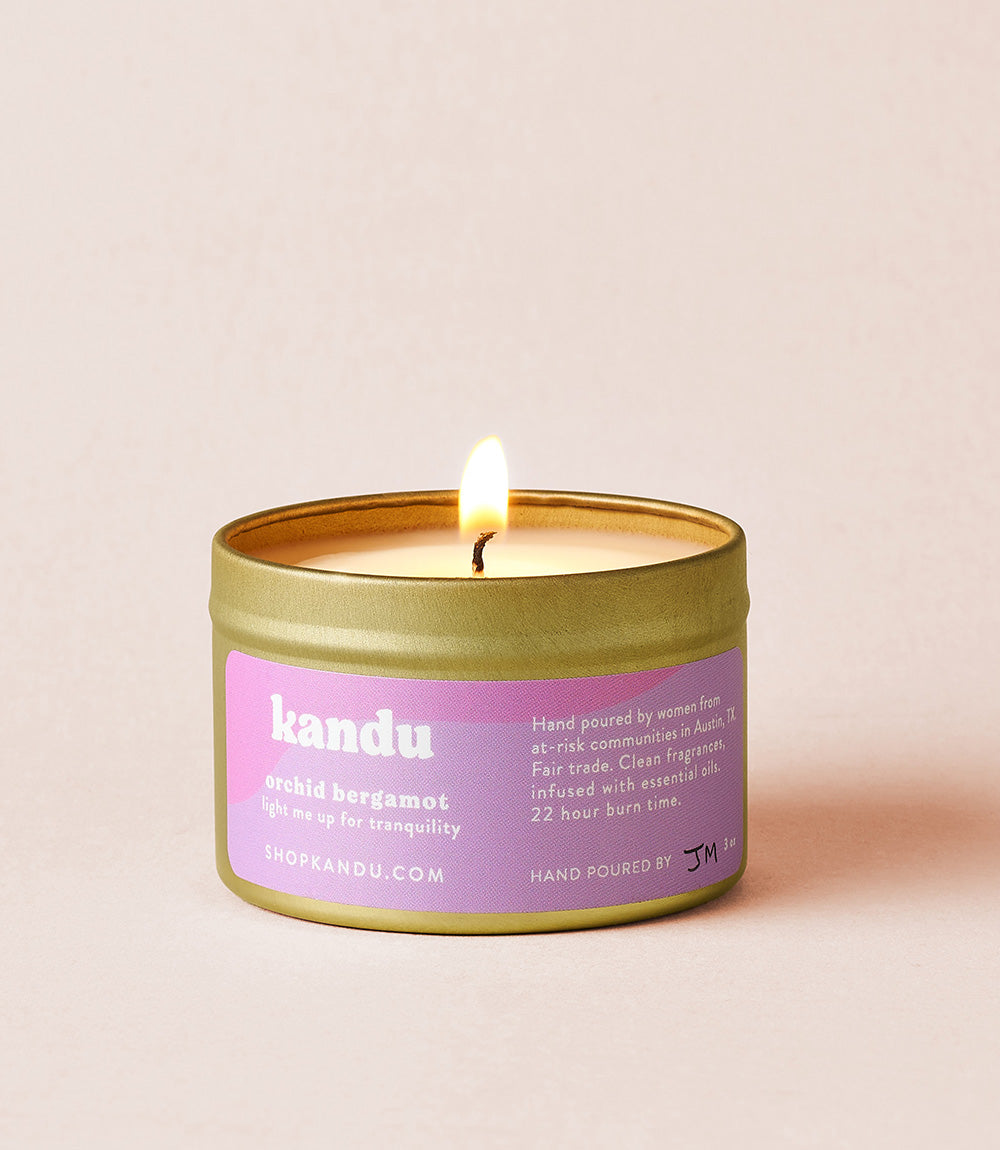 Orchid Bergamot Candle (3oz)