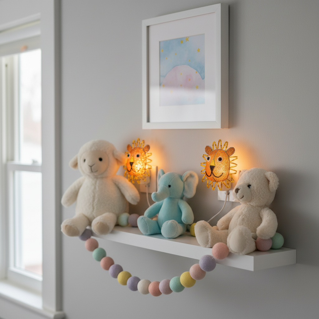 Lion Night Light (Set of 2)