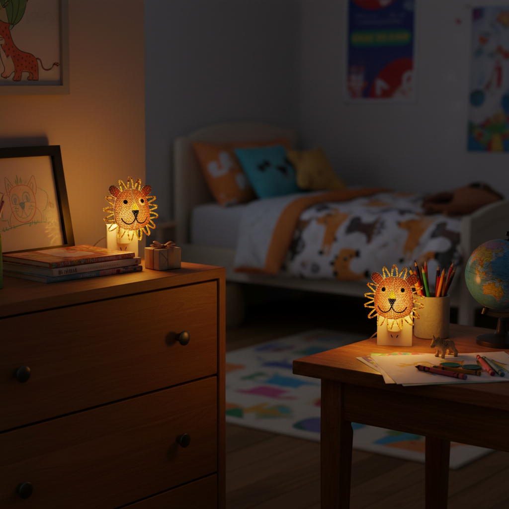 Lion Night Light (Set of 2)
