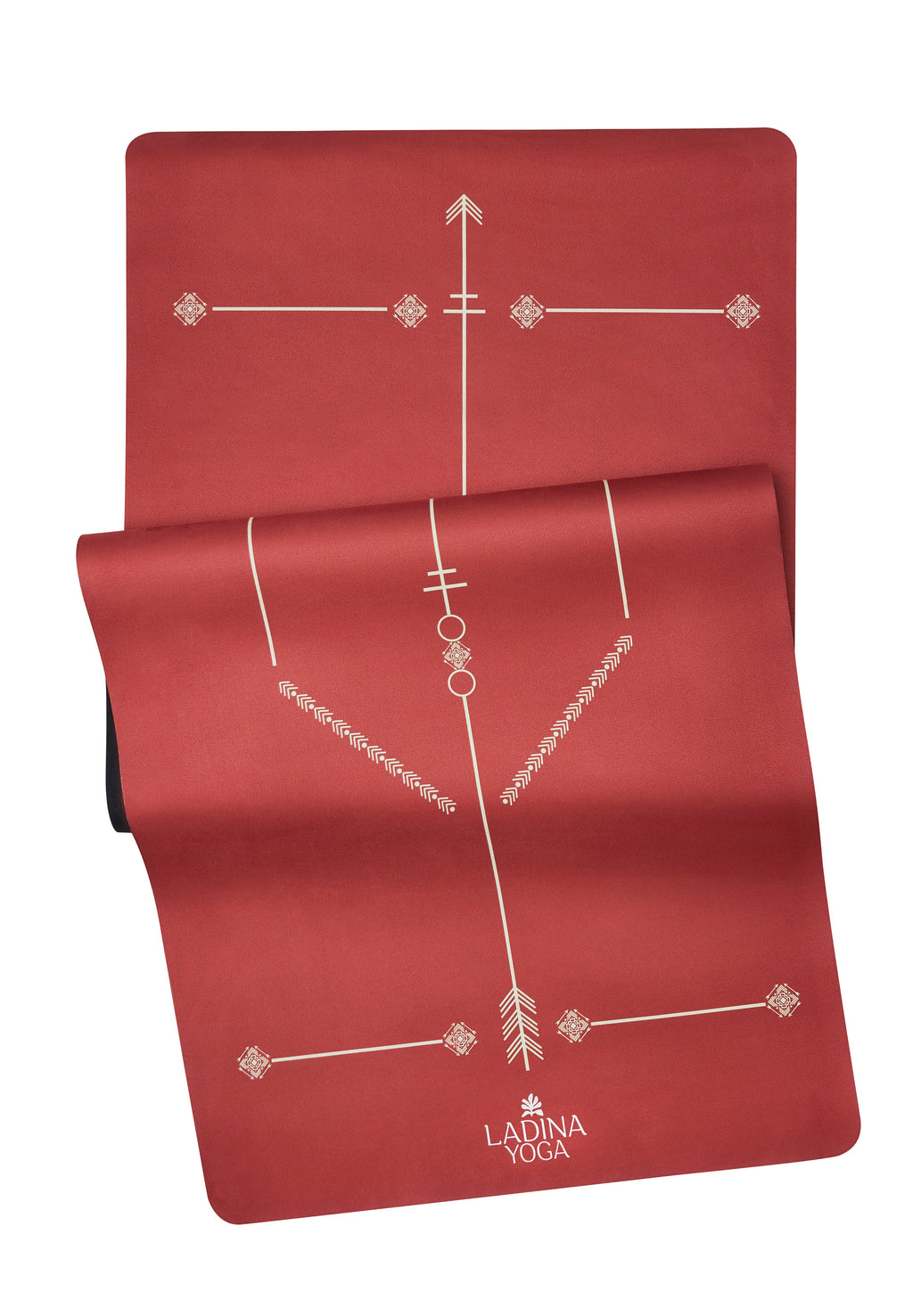 Sustainable Yoga Mat - Warrior Red Velvet