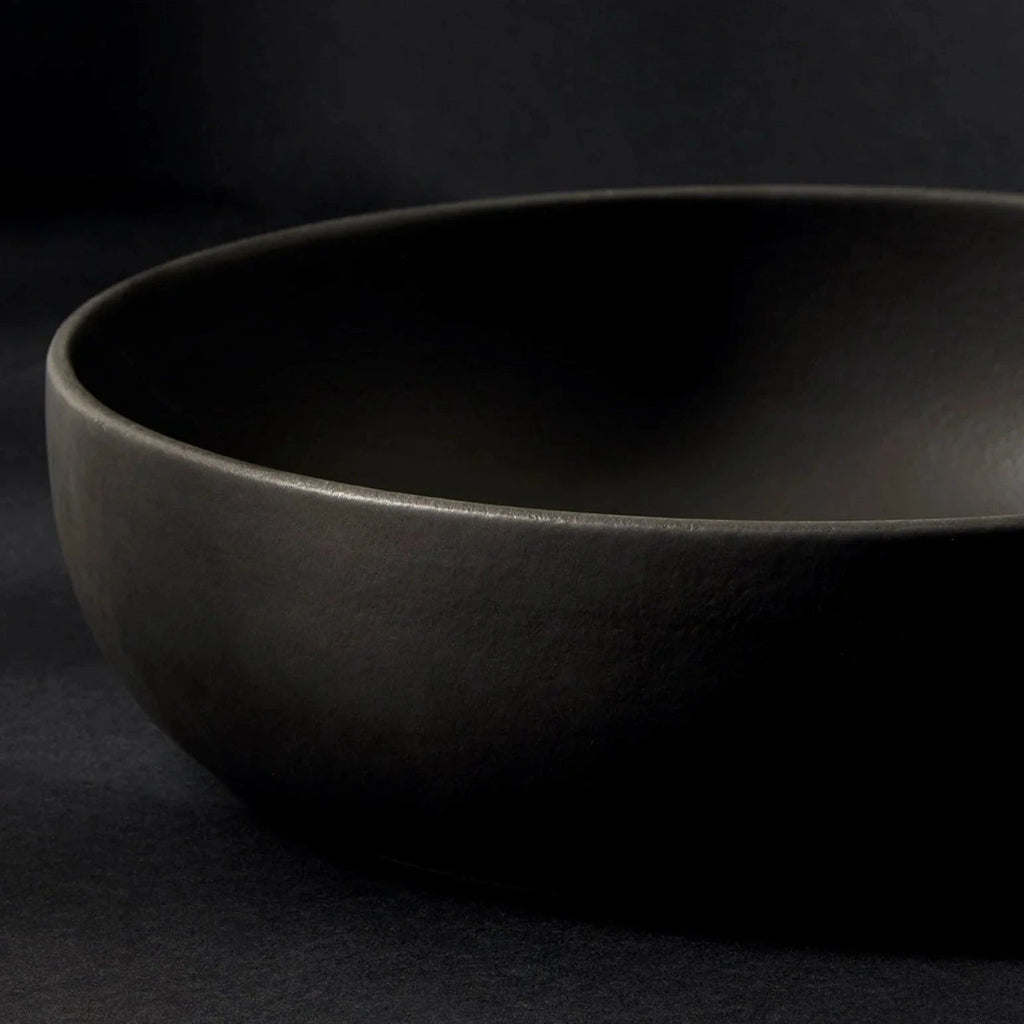 Shallow Stoneware Serving Bowl (60 oz)