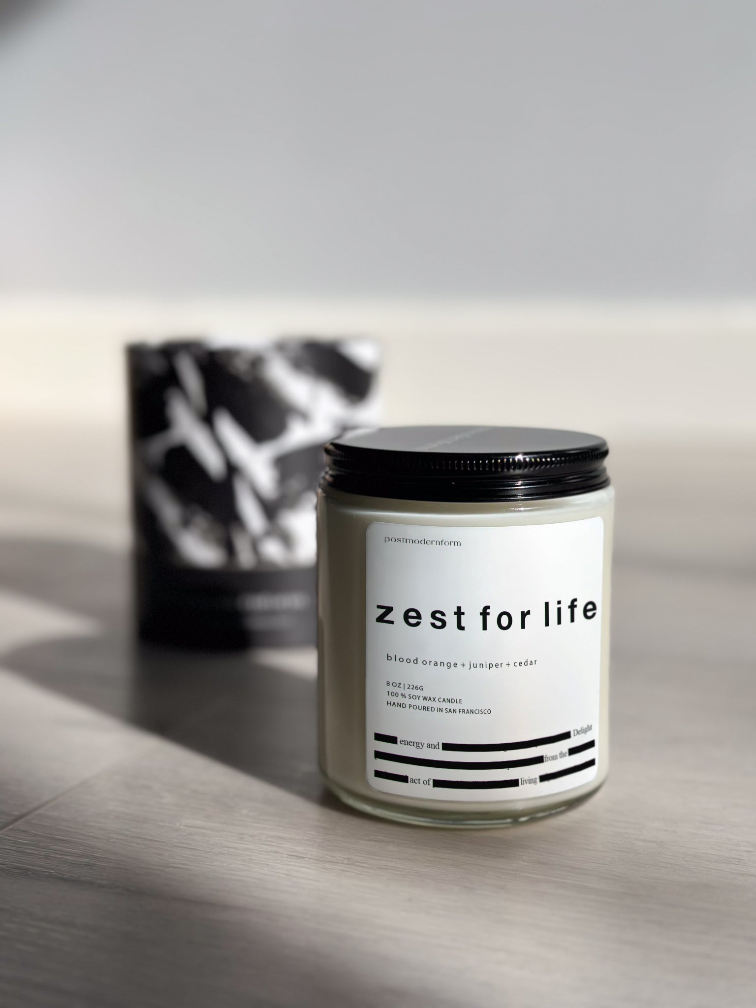 Zest for Life - Blood Orange, Juniper & Cedar Candle