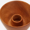 Mini Bowl Candleholder - Mahogany