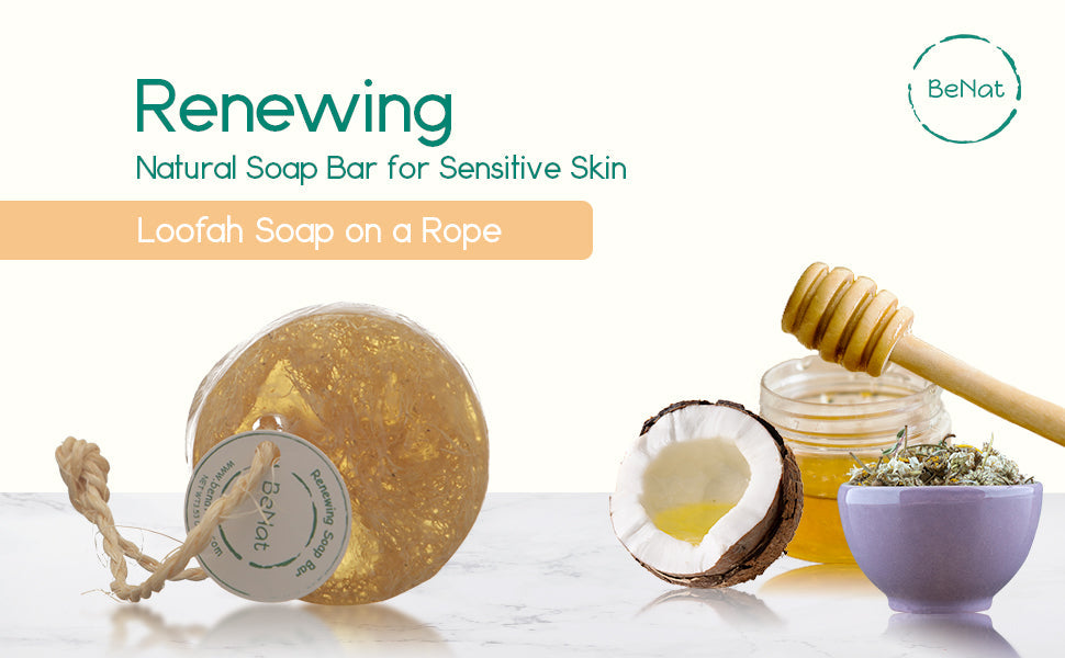 Renewing Soap Bar - Chamomile, Honey & Coconut Oil