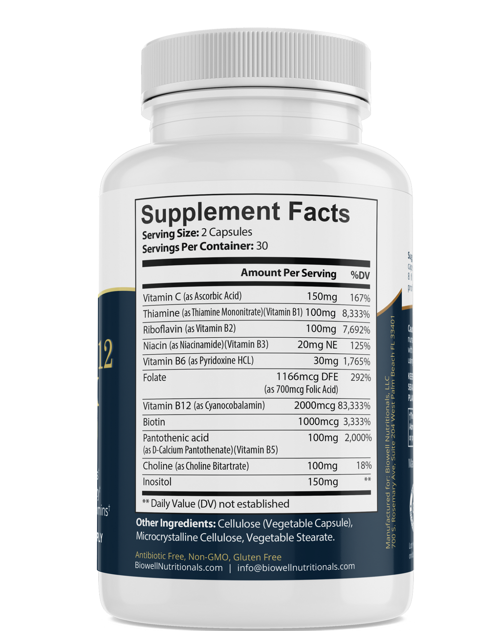 Vitamin B-12 Complex with Folate
