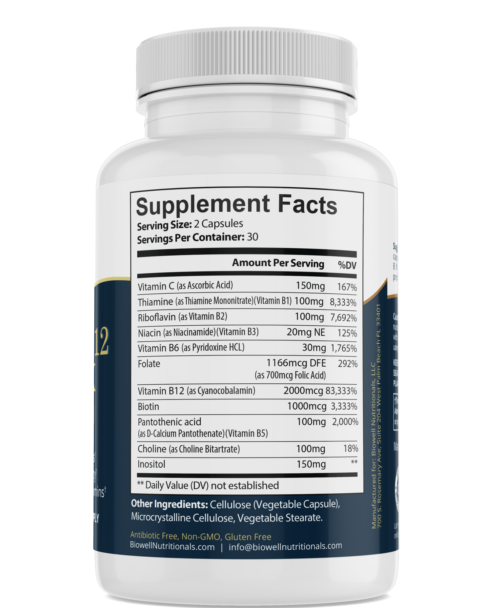 Vitamin B-12 Complex with Folate