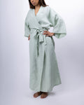 Sai Full-Length Linen Robe