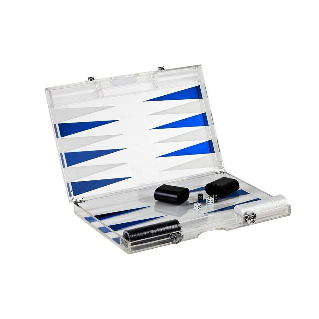 Premium Lucite Backgammon Set (18 in.)