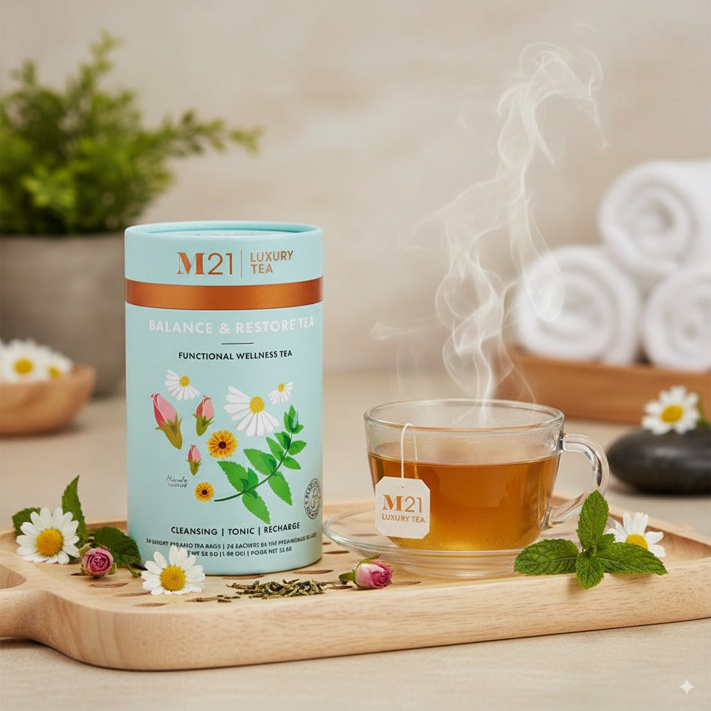 Balance & Restore Luxury Herbal Tea | Organic