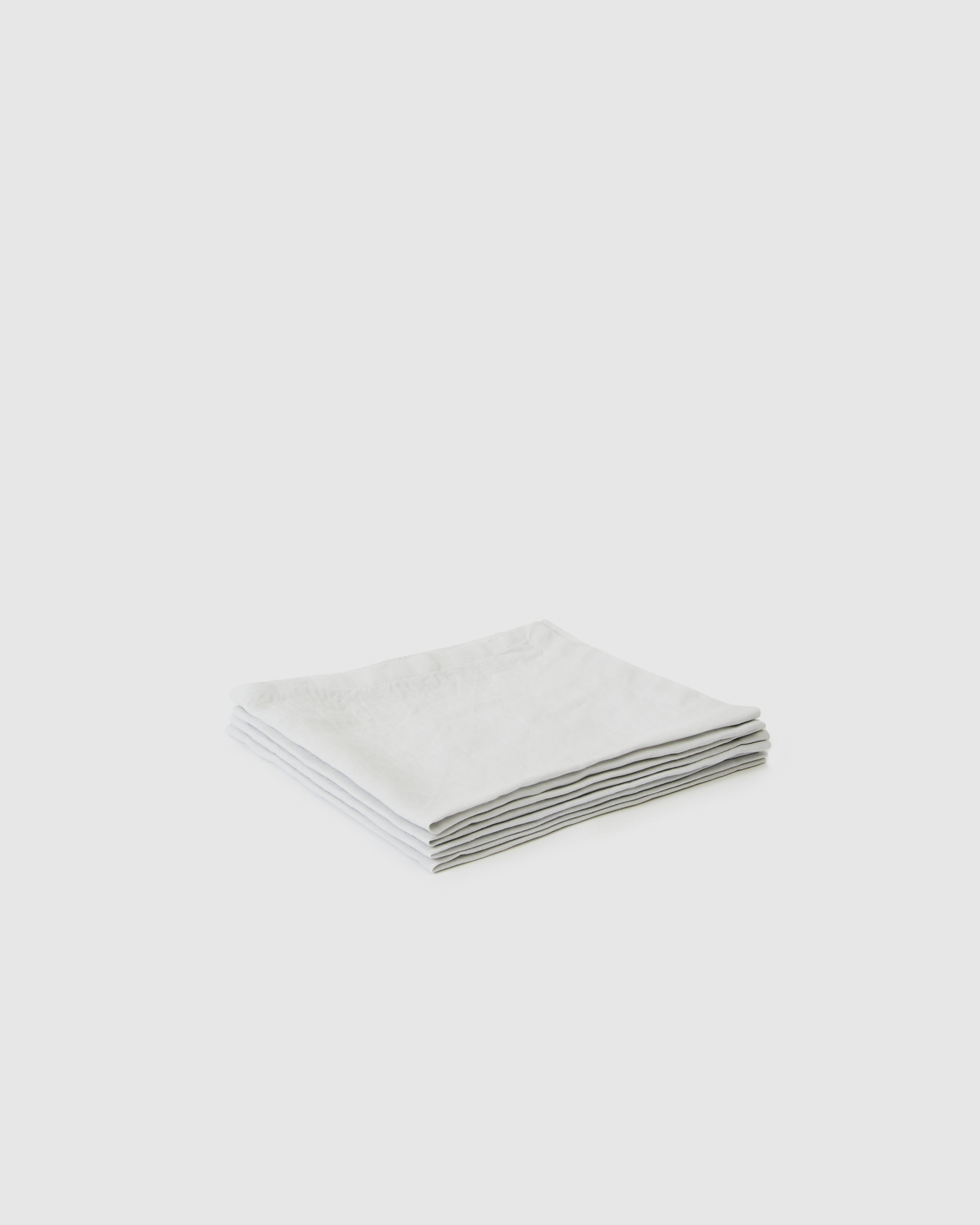 Berkeley Linen Table Napkins - Glacier (Set of 4)
