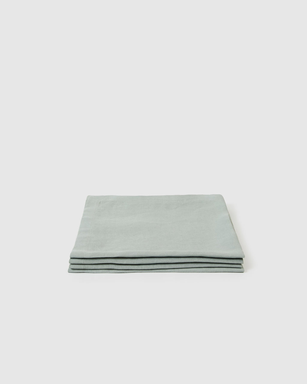 Berkeley Linen Table Napkins - Jade (Set of 4)
