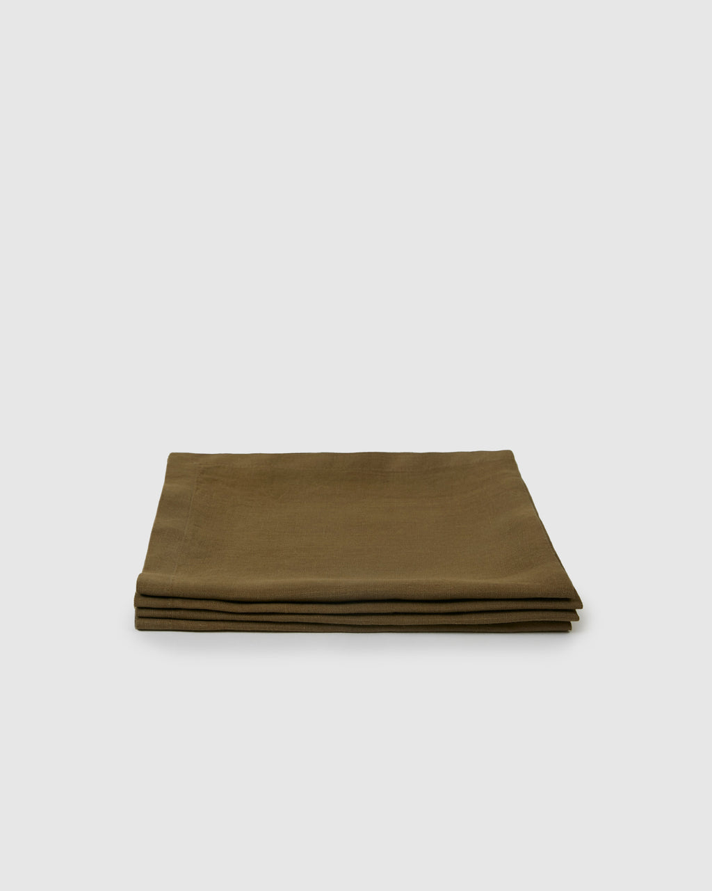 Berkeley Linen Table Napkins - Moss (Set of 4)