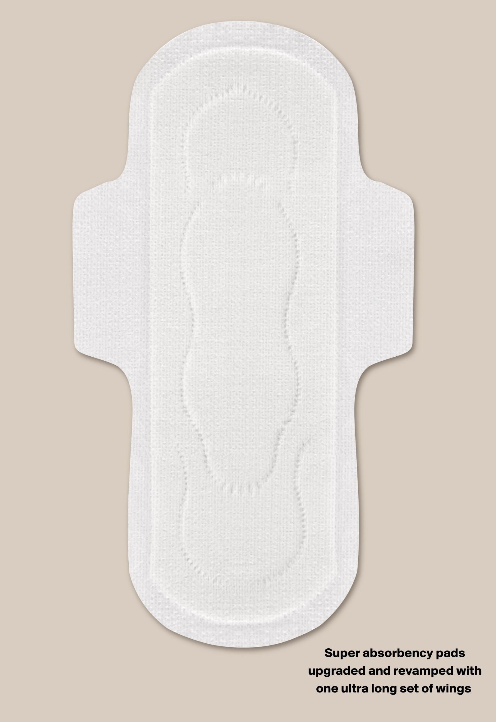 Organic Cotton & Hemp Fiber Pads with Wings- Super Absorbency