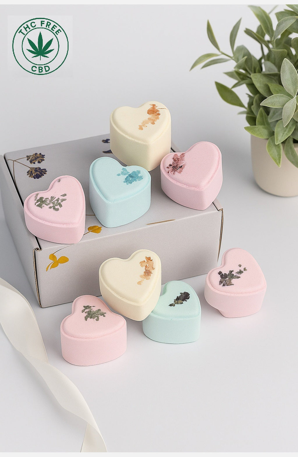CBD Bath Bomb Set (Set of 8)