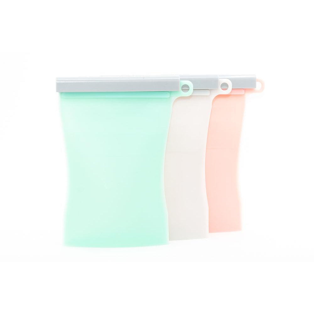 Junobie Infant/Toddler Milk & Snack Storage Bags Bundle (2-Pack)