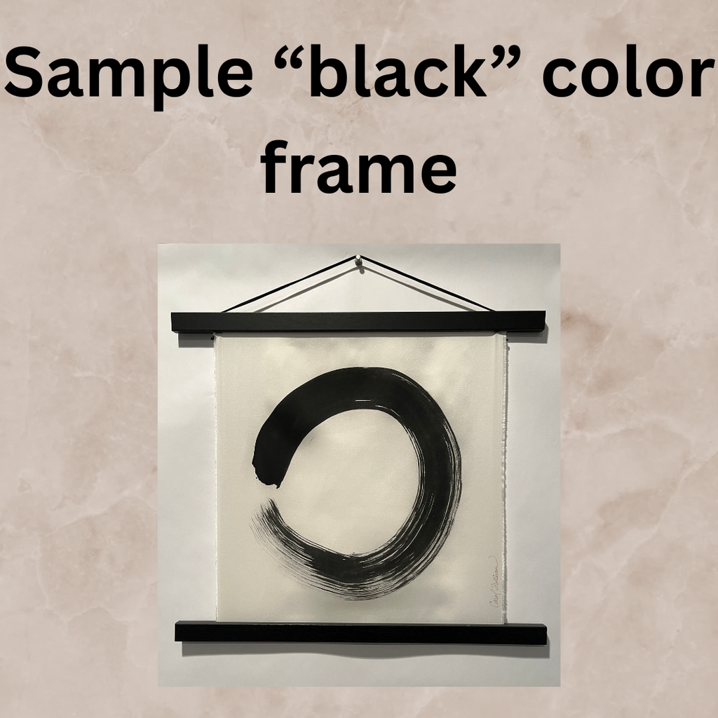 Hand-dyed Silk Wall Hanging  - Koi in Rainy Pond