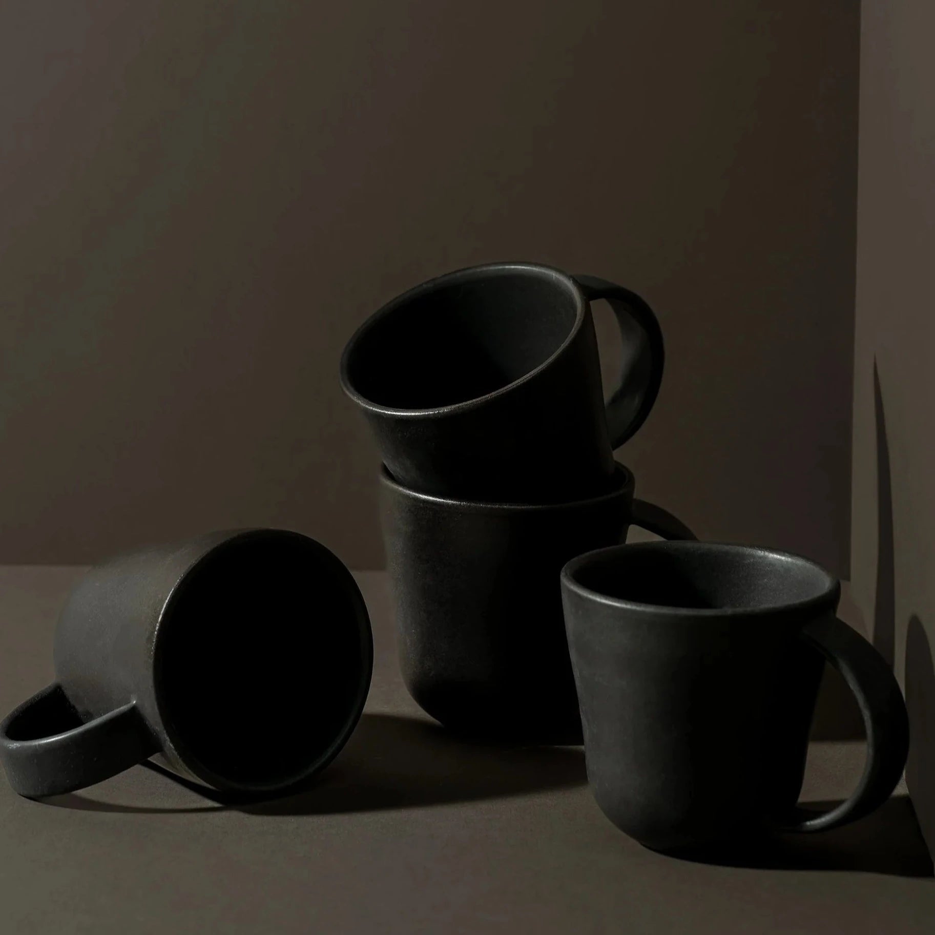 Tunisian Mug - Matte Black